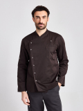 Kochjacke Turin Man Classic - chocolate